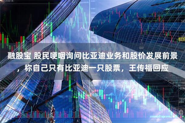 融股宝 股民哽咽询问比亚迪业务和股价发展前景，称自己只有比亚迪一只股票，王传福回应